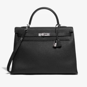 Mirror Quality Hermès Kelly 35 Togo Black PHW – Replica Bags