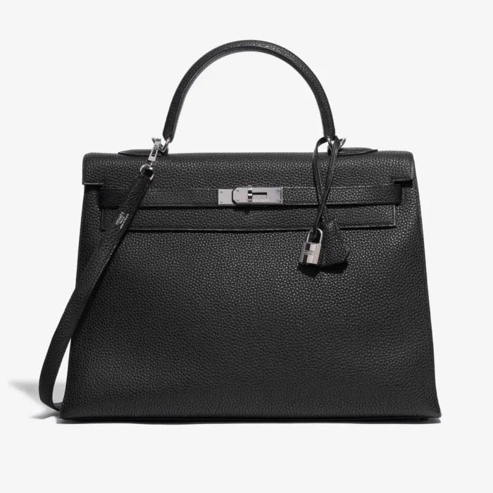 Mirror Quality Hermès Kelly 35 Togo Black PHW – Replica Bags