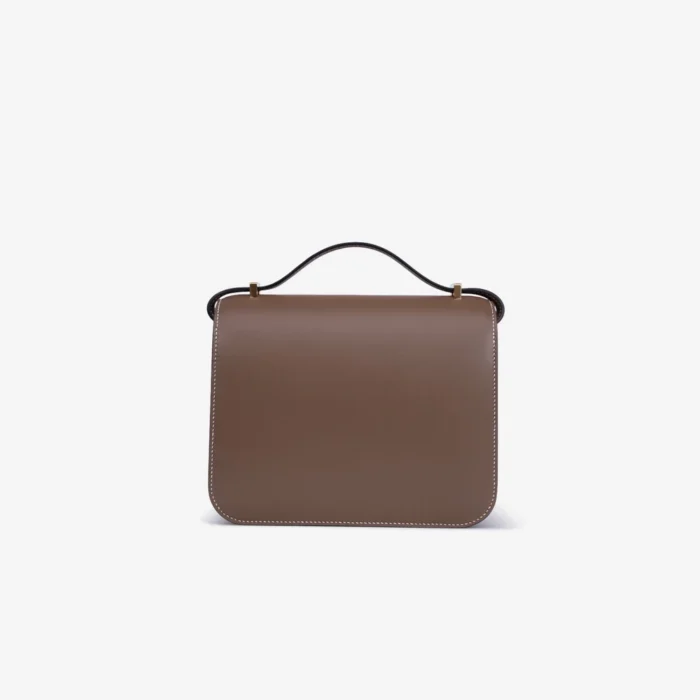 Mirror Quality Hermès Mini Constance Tadelakt Etoupe GHW - Replica Handbags - Image 2