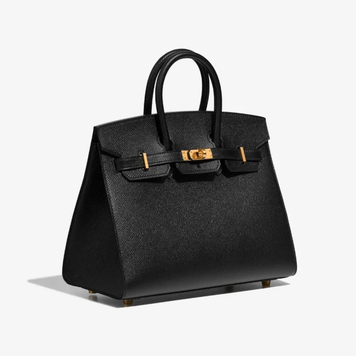 Mirror Quality Hermès Replicas Birkin 25 Epsom Black GHW - DLF - Image 4