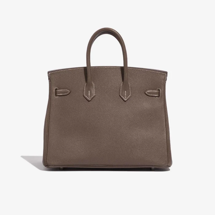 Mirror Quality Hermès Replicas Birkin 25 Epsom Etoupe PHW - DLF - Image 2