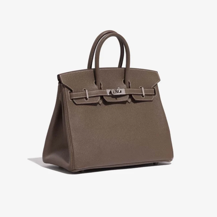 Mirror Quality Hermès Replicas Birkin 25 Epsom Etoupe PHW - DLF - Image 4