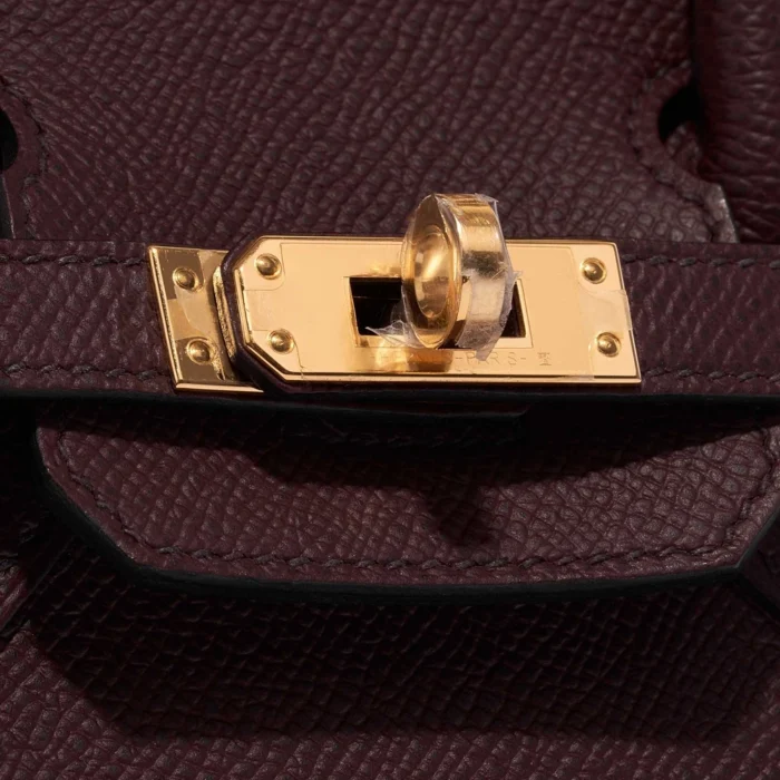 Mirror Quality Hermès Replicas Birkin 25 Epsom Rouge Sellier GHW - DLF - Image 7