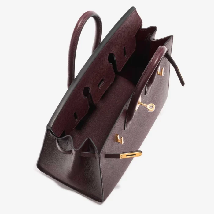 Mirror Quality Hermès Replicas Birkin 25 Epsom Rouge Sellier GHW - DLF - Image 5