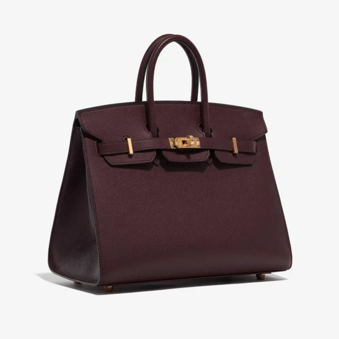 Mirror Quality Hermès Replicas Birkin 25 Epsom Rouge Sellier GHW - DLF - Image 4