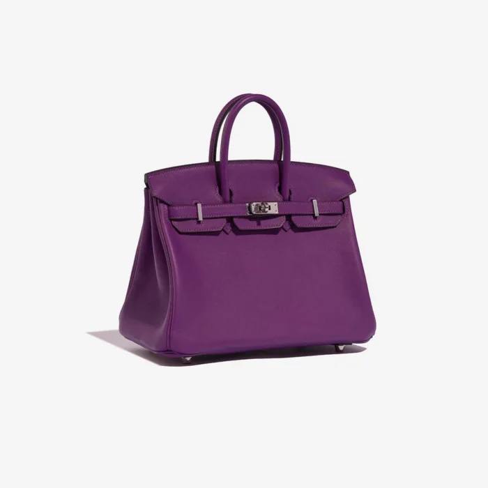 Mirror Quality Hermès Replicas Birkin 25 Swift Anemone PHW - DLF - Image 4