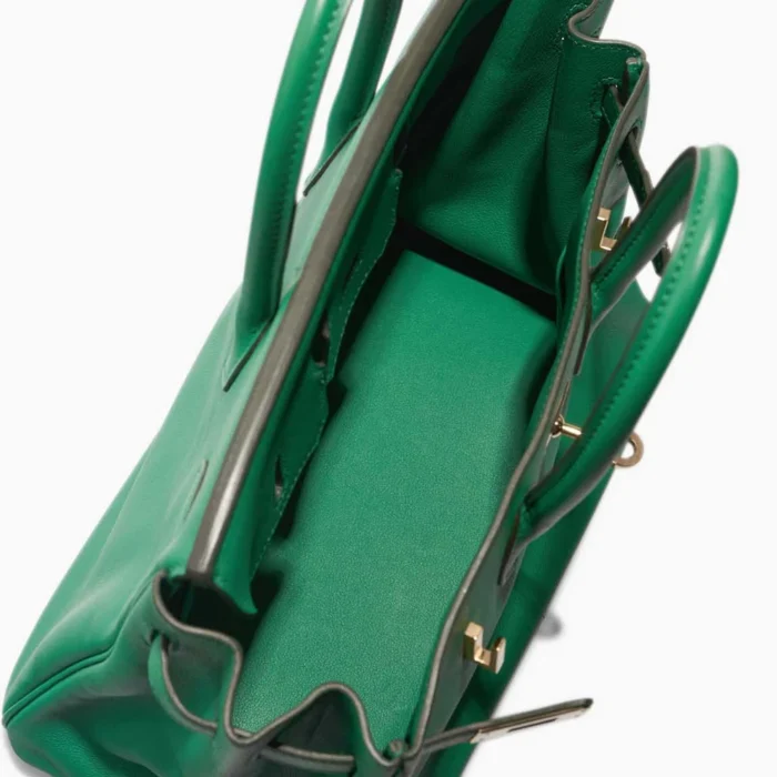 Mirror Quality Hermès Replicas Birkin 25 Swift Menthe GHW - DLF - Image 5