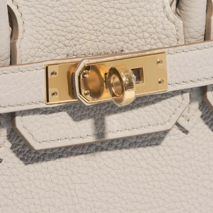 Mirror Quality Hermès Replicas Birkin 25 Togo Beton GHW - DLF - Image 6