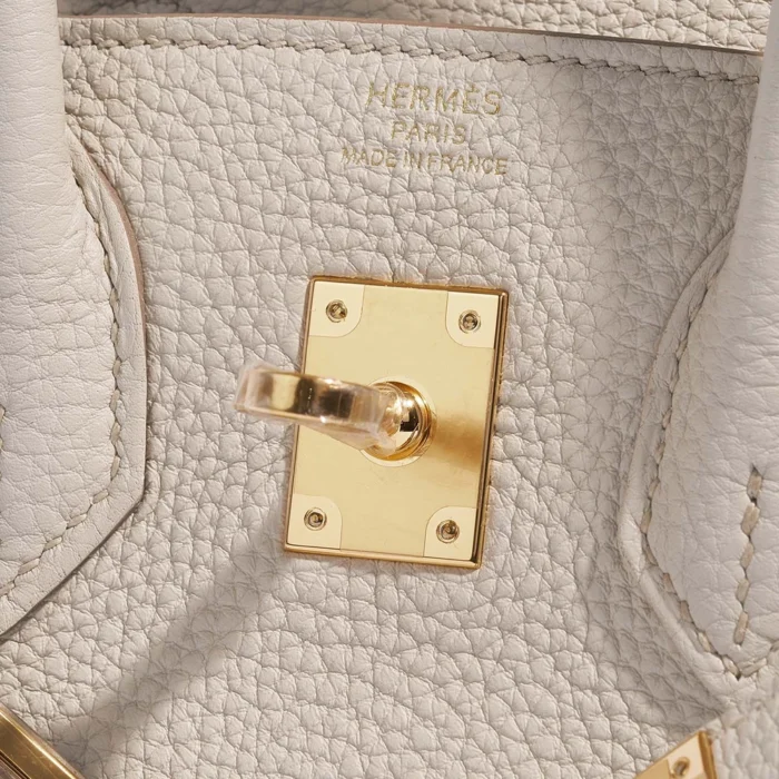 Mirror Quality Hermès Replicas Birkin 25 Togo Beton GHW - DLF - Image 5