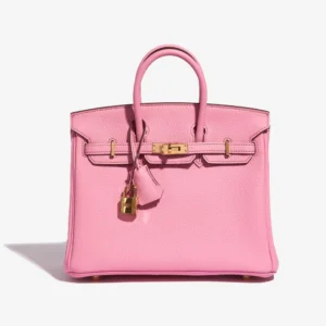 Mirror Quality Hermès Birkin 25 Togo Bubblegum 5P GHW - DLF