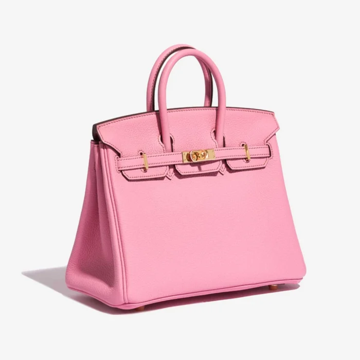 Mirror Quality Hermès Replicas Birkin 25 Togo Bubblegum 5P GHW - DLF - Image 4
