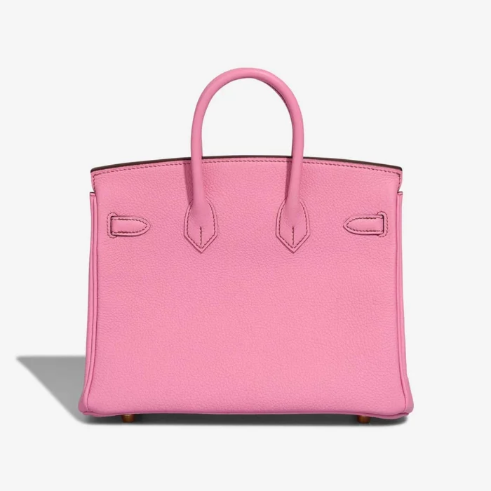 Mirror Quality Hermès Replicas Birkin 25 Togo Bubblegum GHW - DLF - Image 2