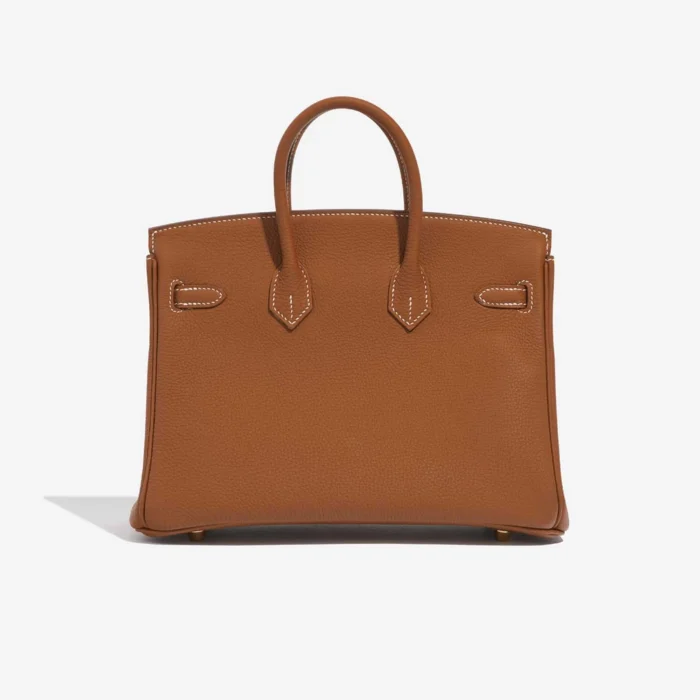 Mirror Quality Hermès Replicas Birkin 25 Togo Gold GHW - DLF - Image 2
