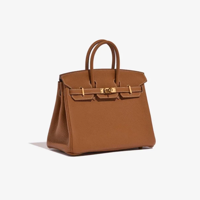 Mirror Quality Hermès Replicas Birkin 25 Togo Gold GHW - DLF - Image 4