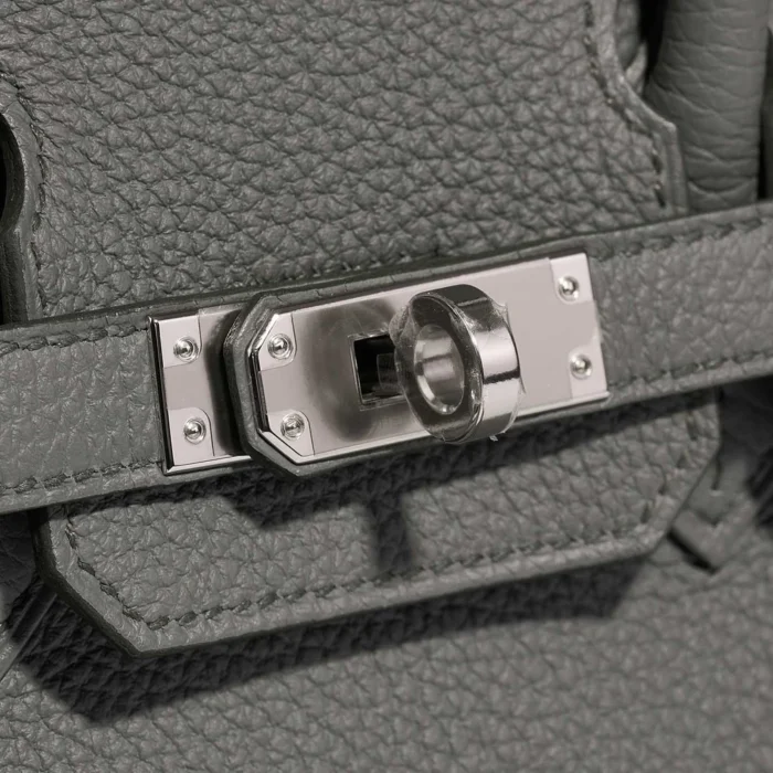 Mirror Quality Hermès Replicas Birkin 25 Togo Vert Amande PHW - DLF - Image 7