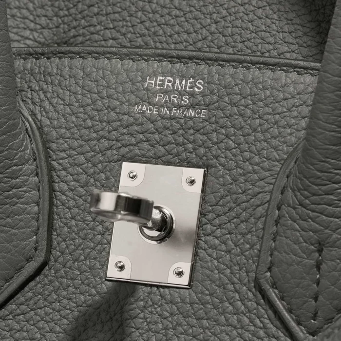 Mirror Quality Hermès Replicas Birkin 25 Togo Vert Amande PHW - DLF - Image 6
