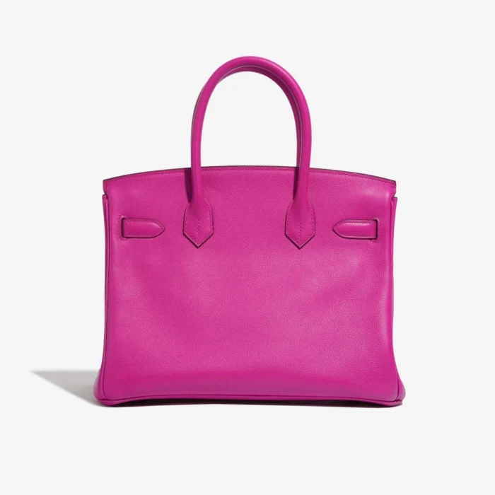 Mirror Quality Hermès Replicas Birkin 30 Clemence Magnolia PHW - DLF - Image 2
