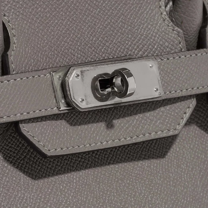 Mirror Quality Hermès Replicas Birkin 30 Epsom Gris Asphalte PHW - DLF - Image 6