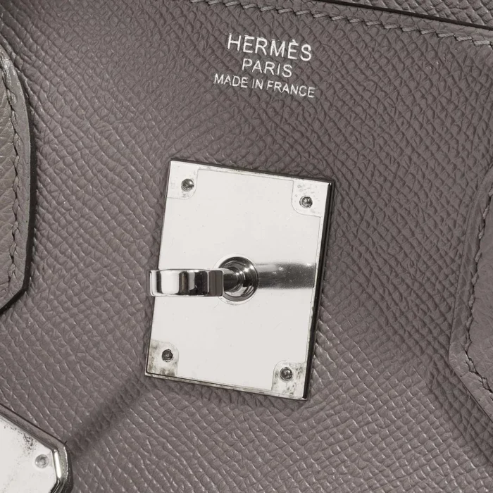 Mirror Quality Hermès Replicas Birkin 30 Epsom Gris Asphalte PHW - DLF - Image 5