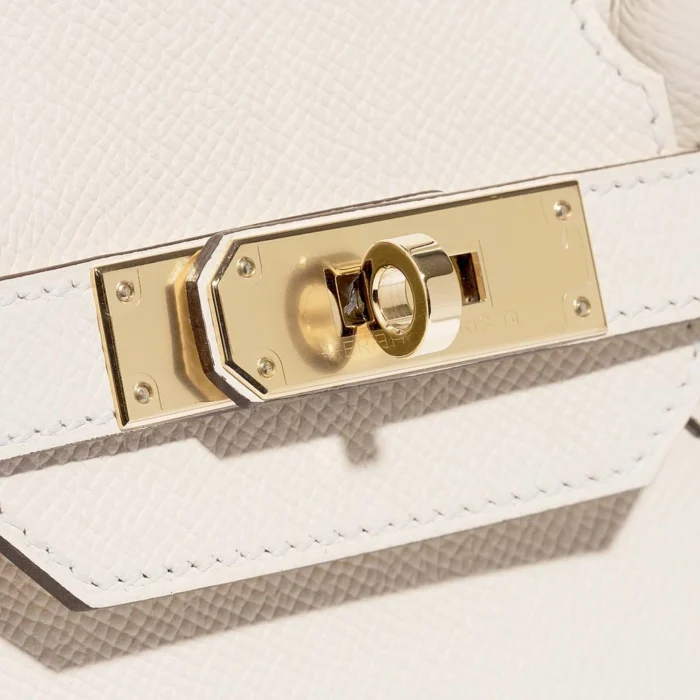 Mirror Quality Hermès Replicas Birkin 30 Epsom Nata GHW - DLF - Image 6