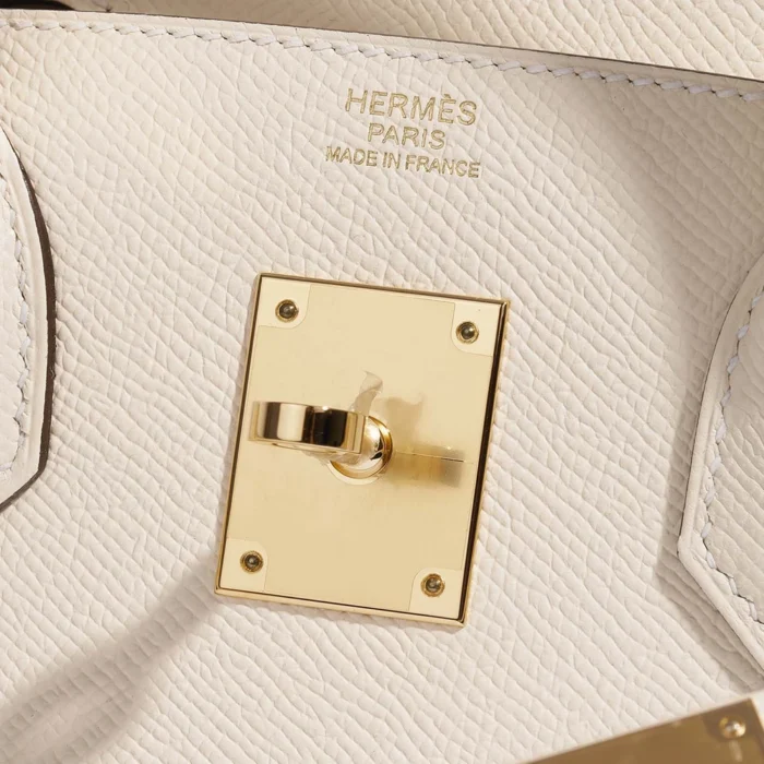 Mirror Quality Hermès Replicas Birkin 30 Epsom Nata GHW - DLF - Image 5