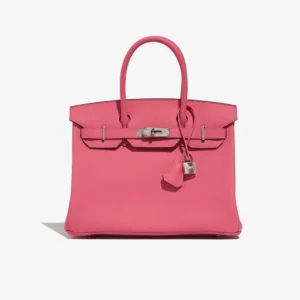 Mirror Quality Hermès Replicas Birkin 30 Epsom Rose Azalee PHW - DLF