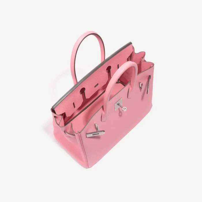 Mirror Quality Hermès Replicas Birkin 30 Espom Rose Confetti PHW - DLF - Image 5