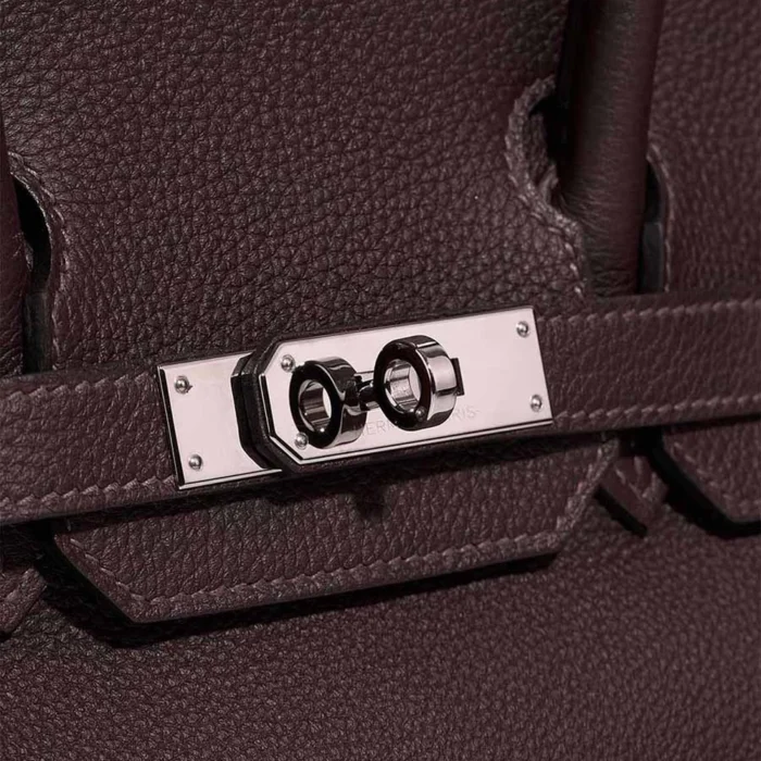 Mirror Quality Hermès Replicas Birkin 30 Evercolor Verso ebene/Sesame PHW - DLF - Image 7