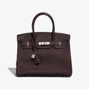 Mirror Quality Hermès Replicas Birkin 30 Evercolor Verso ebene/Sesame PHW - DLF