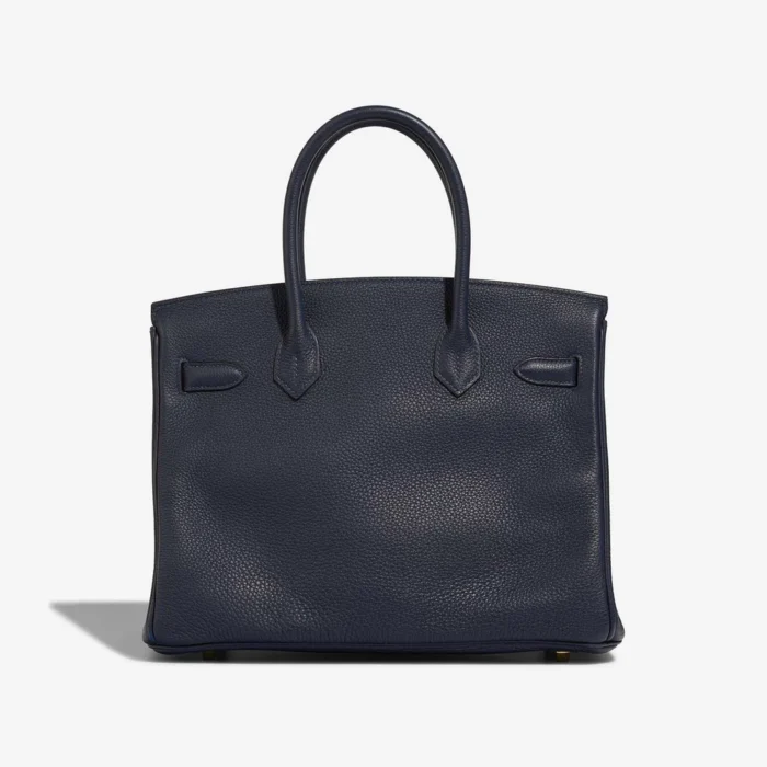 Mirror Quality Hermès Replicas Birkin 30 Togo Bleu Nuit GHW - DLF - Image 2