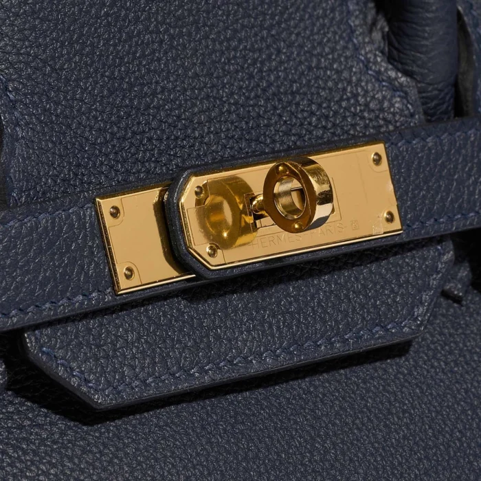 Mirror Quality Hermès Replicas Birkin 30 Togo Bleu Nuit GHW - DLF - Image 7