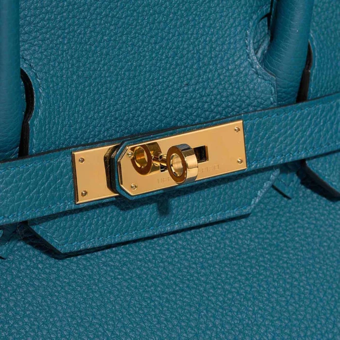 Mirror Quality Hermès Replicas Birkin 30 Togo Cobalt GHW - DLF - Image 6