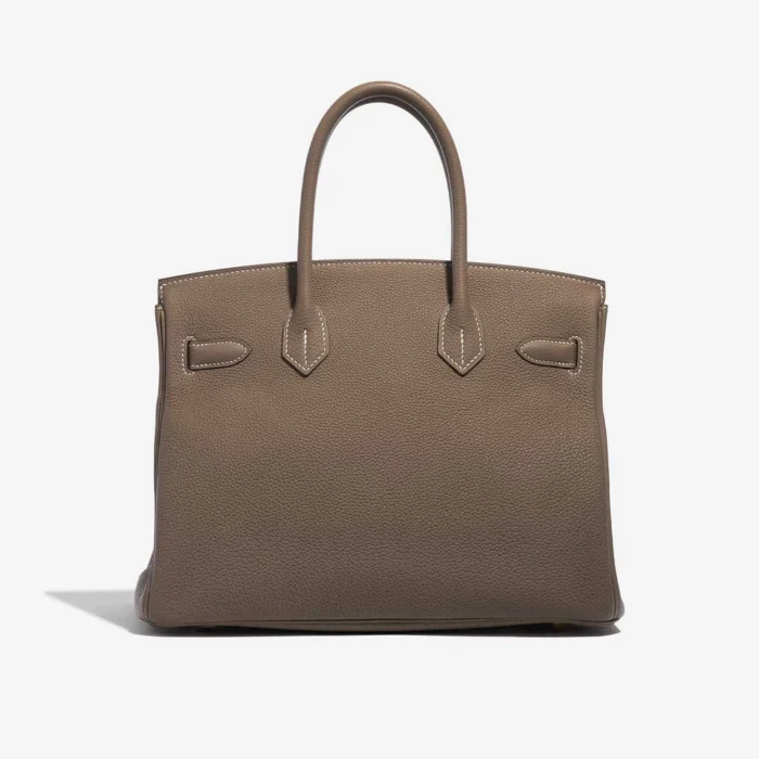 Mirror Quality Hermès Replicas Birkin 30 Togo Etoupe GHW - DLF - Image 2