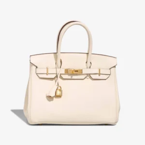 Mirror Quality Hermès Replicas Birkin 30 Togo Nata GHW - DLF
