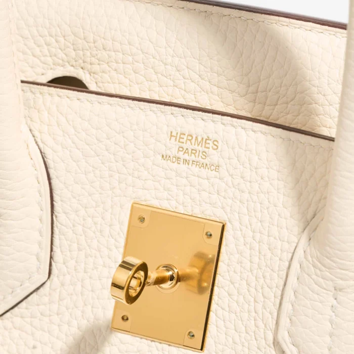 Mirror Quality Hermès Replicas Birkin 30 Togo Nata GHW - DLF - Image 6