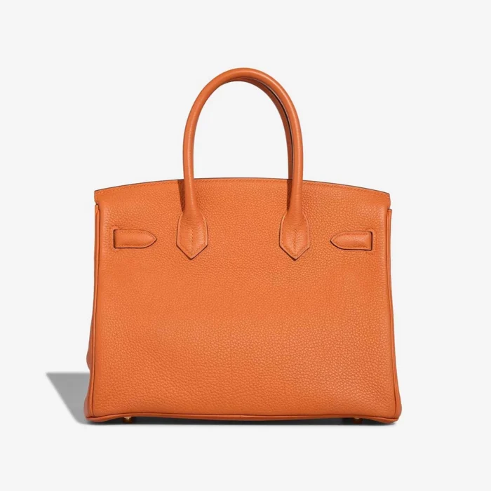 Mirror Quality Hermès Replicas Birkin 30 Togo Orange GHW - DLF - Image 2