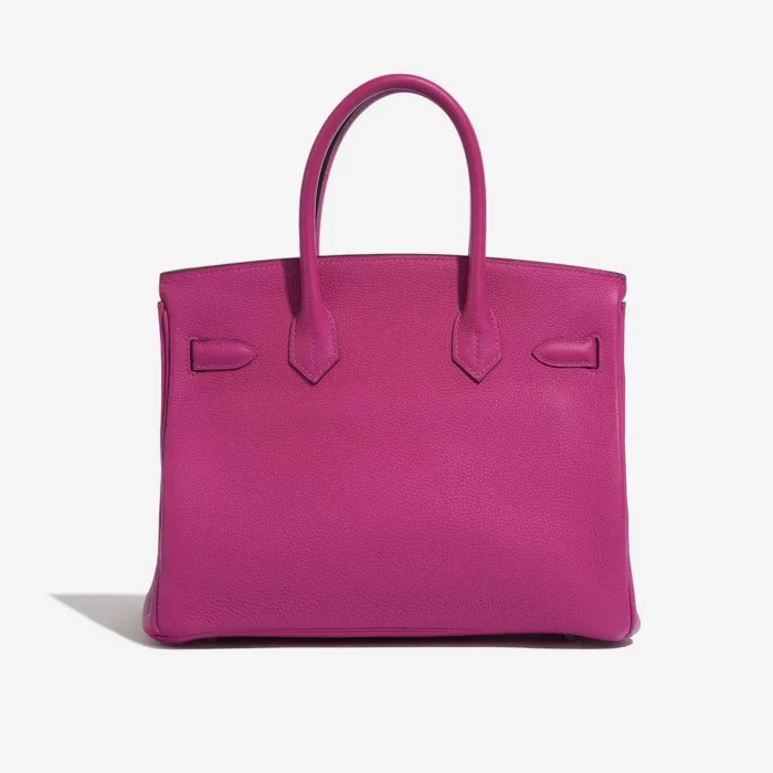 Mirror Quality Hermès Replicas Birkin 30 Togo Rose Pourpre PHW - DLF - Image 2