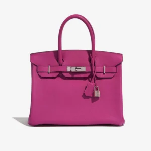 Mirror Quality Hermès Replicas Birkin 30 Togo Rose Pourpre PHW