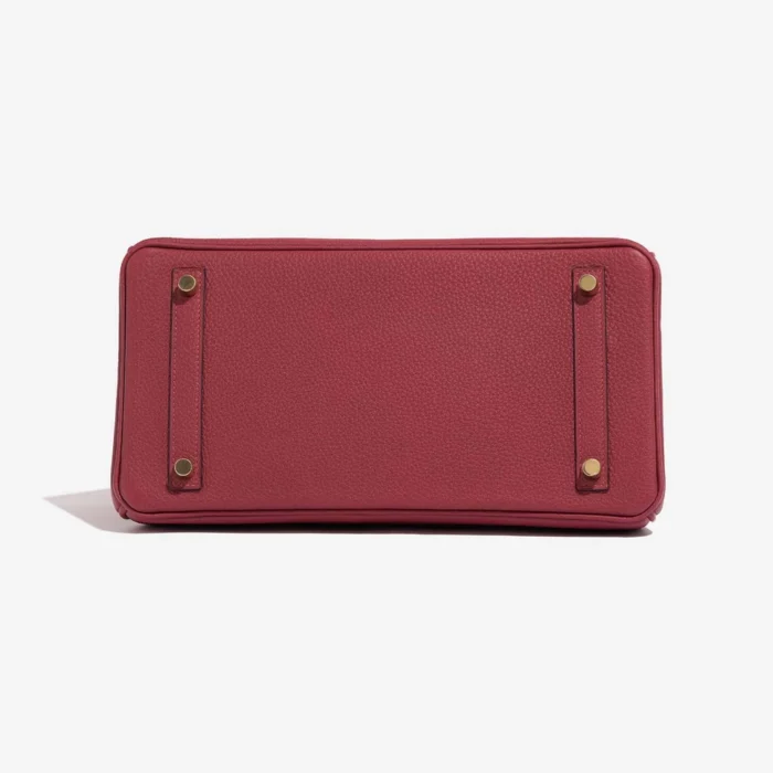 Mirror Quality Hermès Replicas Birkin 30 Togo Rouge Grenat GHW - DLF - Image 3