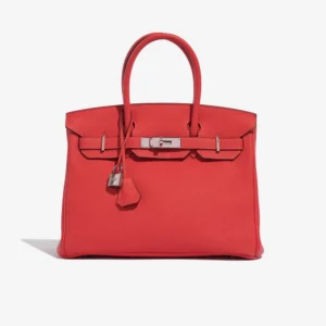 Mirror Quality Hermès Replicas Birkin 30 Rouge Piment PHW
