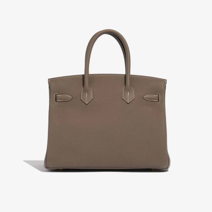 Mirror Quality Hermès Replicas Birkin 30 Togo Etoupe GHW - DLF - Image 2