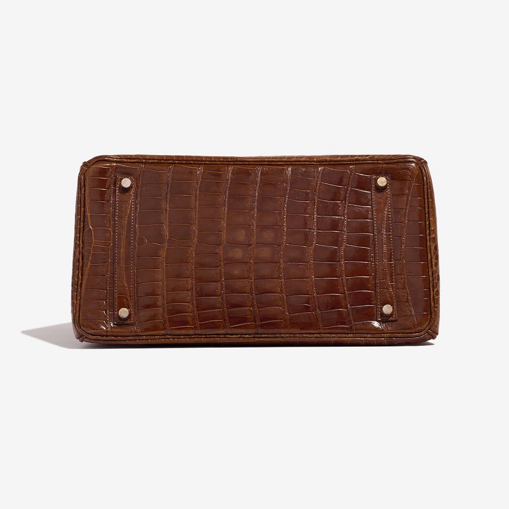 Mirror Quality Hermès Replicas Birkin 35 Porosus Crocodile Etrusque PHW - DLF - Image 3