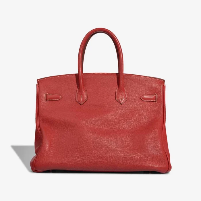 Mirror Quality Hermès Replicas Birkin 35 Retourne Togo Sanguine PHW - DLF - Image 2
