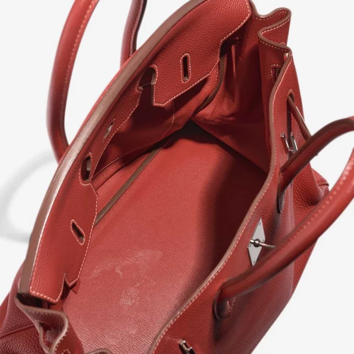 Mirror Quality Hermès Replicas Birkin 35 Retourne Togo Sanguine PHW - DLF - Image 4