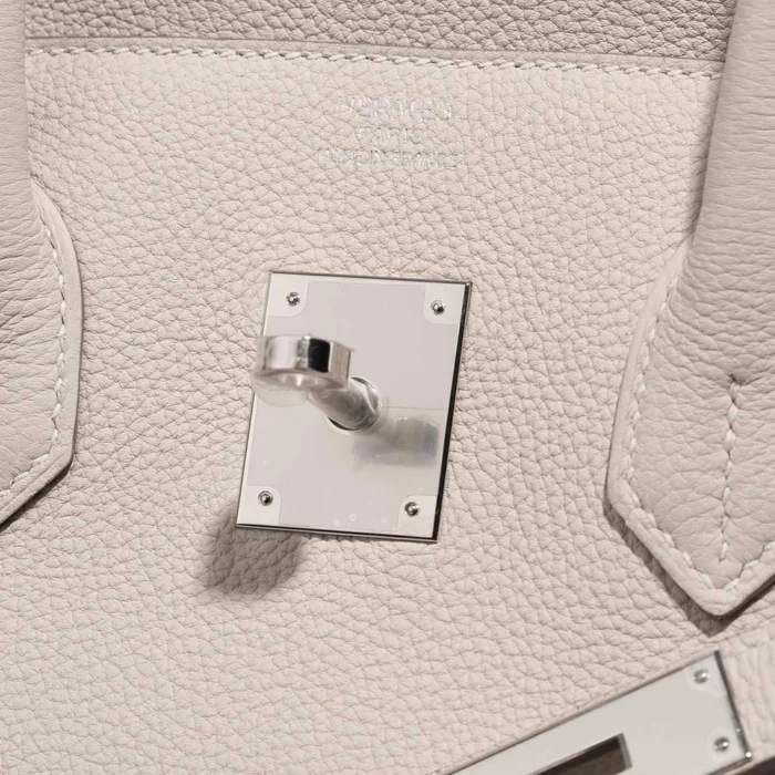 Mirror Quality Hermès Replicas Birkin 35 Togo Beton PHW - DLF - Image 5