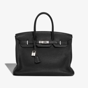 Mirror Quality Hermès Replicas Birkin 35 Togo Black PHW - DLF