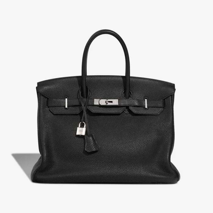 Mirror Quality Hermès Replicas Birkin 35 Togo Black PHW - DLF