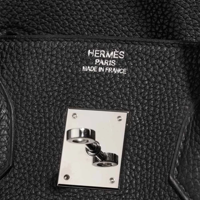 Mirror Quality Hermès Replicas Birkin 35 Togo Black PHW - DLF - Image 6