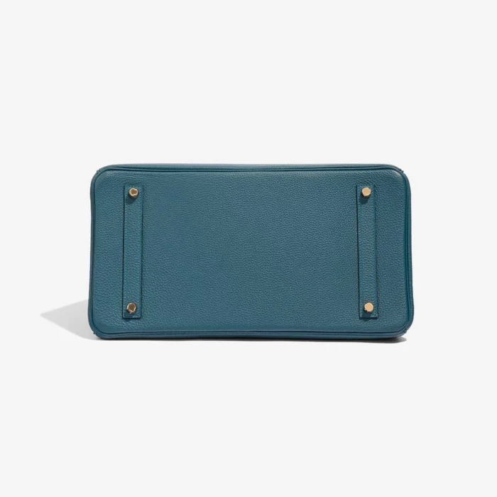Mirror Quality Hermès Replicas Birkin 35 Togo Blue Colvert GHW - DLF - Image 3