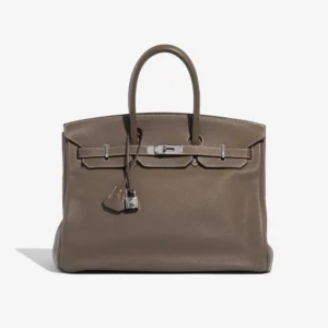 Mirror Quality Hermès Replicas Birkin 35 Togo Etoupe PHW | DLF